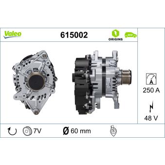 Générateur démarreur VALEO 615002