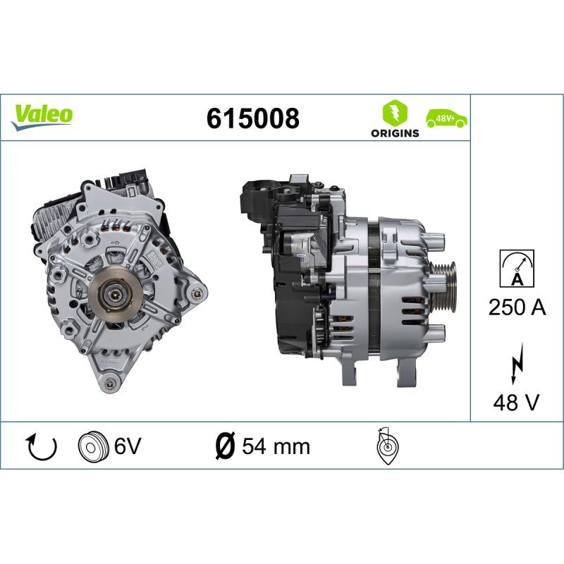 Générateur démarreur VALEO 615008 - Visuel 1