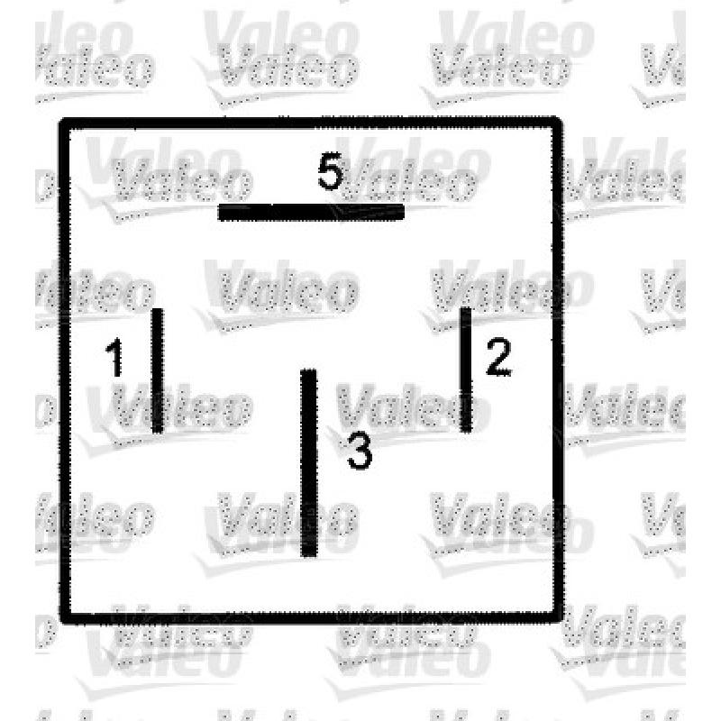 Relais, courant de travail VALEO 643658 - Visuel 2
