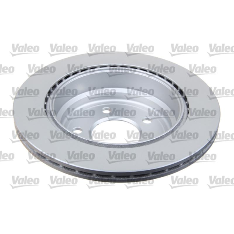 Jeu de 2 disques de frein arrière VALEO 672506 - Visuel 2