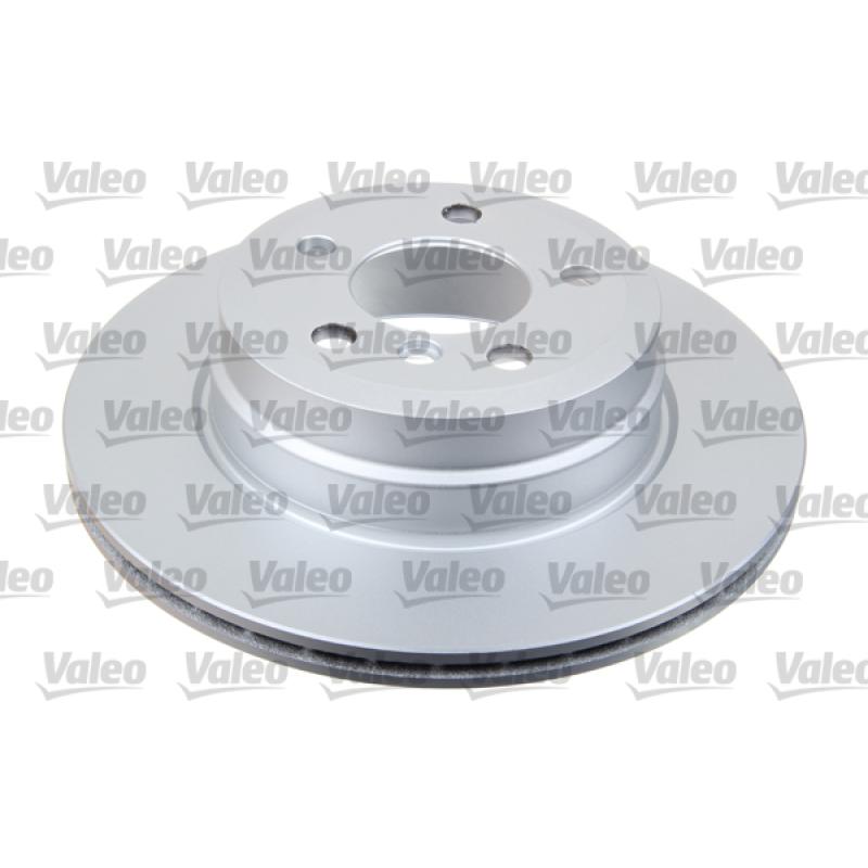 Jeu de 2 disques de frein arrière VALEO 672507 - Visuel 1