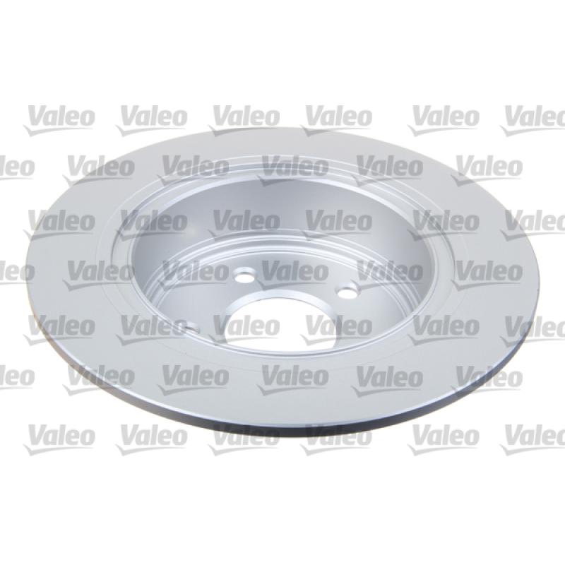 Jeu de 2 disques de frein arrière VALEO 672510 - Visuel 2
