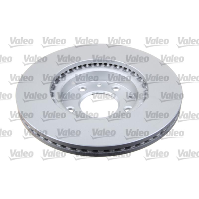 Jeu de 2 disques de frein avant VALEO 672518 - Visuel 1