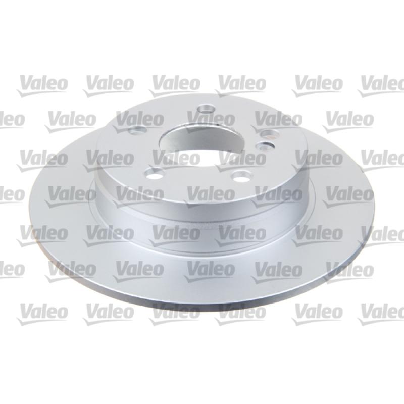 Jeu de 2 disques de frein arrière VALEO 672520 - Visuel 1
