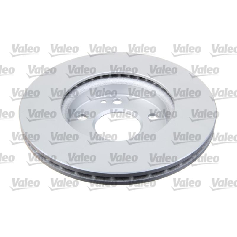 Jeu de 2 disques de frein avant VALEO 672529 - Visuel 1