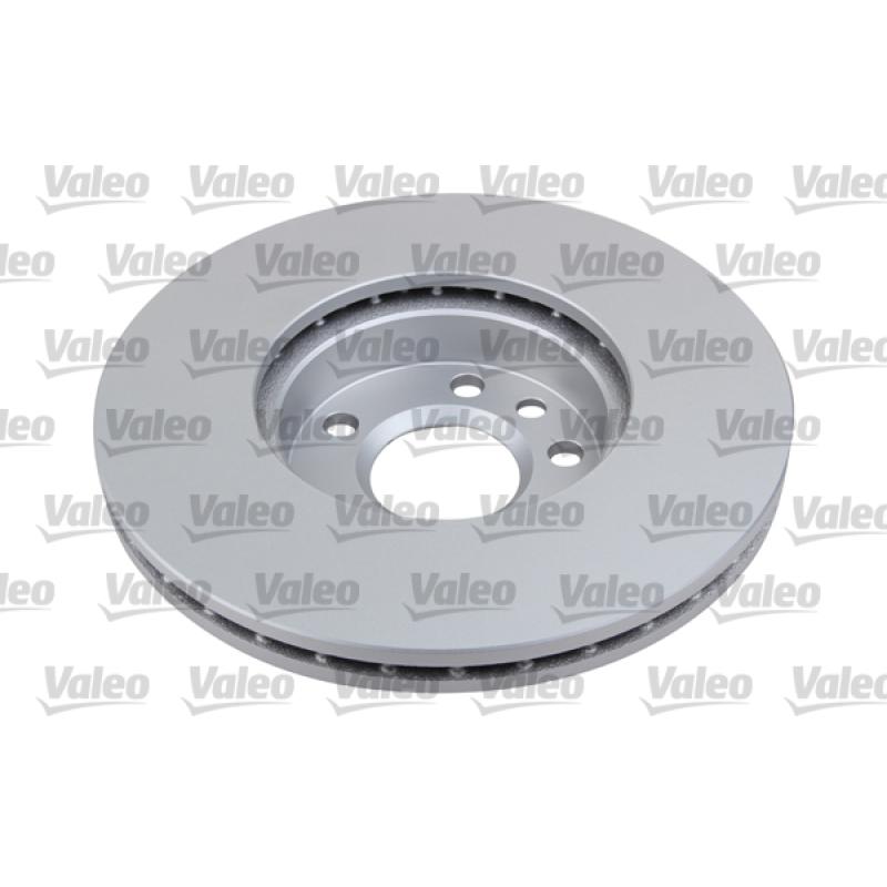 Jeu de 2 disques de frein avant VALEO 672545 - Visuel 2