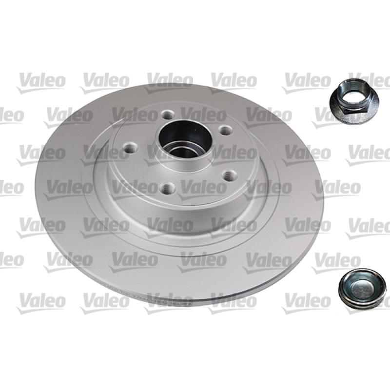 Jeu de 2 disques de frein arrière VALEO 675400 - Visuel 1