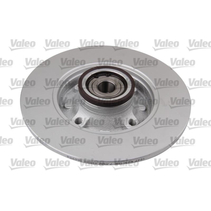 Jeu de 2 disques de frein arrière VALEO 675405 - Visuel 2