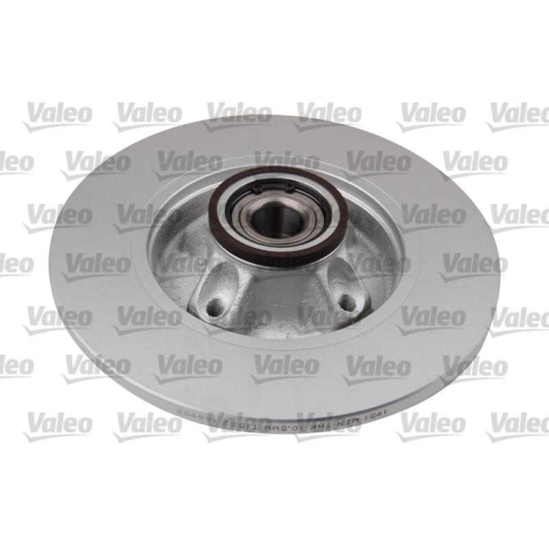 Jeu de 2 disques de frein arrière VALEO 675409 - Visuel 2