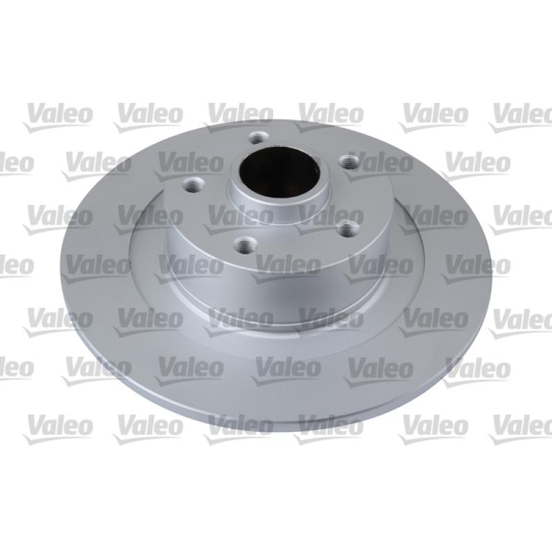 Jeu de 2 disques de frein arrière VALEO 675419 - Visuel 1