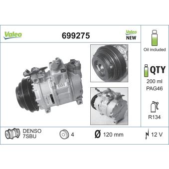 Compresseur, climatisation VALEO OEM 4Z7260805
