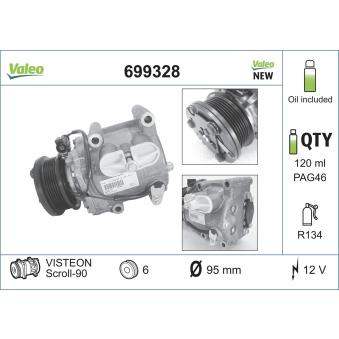 Compresseur, climatisation VALEO OEM 4336114 Compresseur, climatisation VALEO OEM 4336114