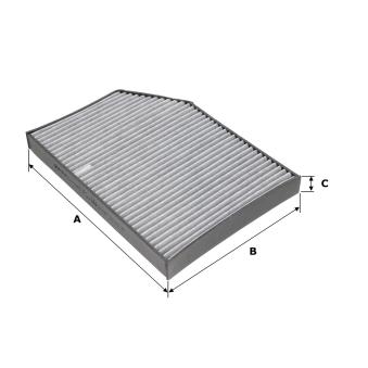 Filtre, air de l'habitacle VALEO [701045]