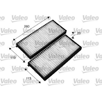 Filtre, air de l'habitacle VALEO OEM 971332F000