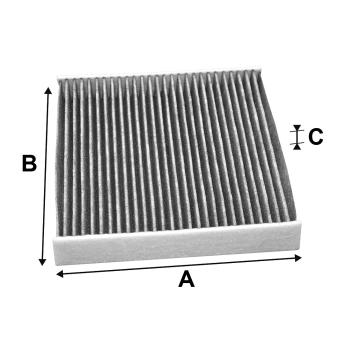 Filtre, air de l'habitacle VALEO OEM 87139YZZ10