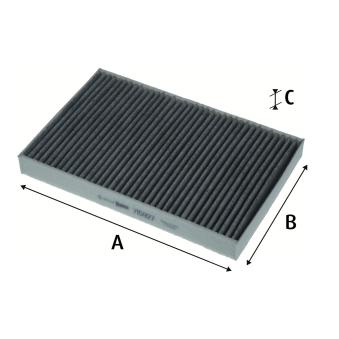 Filtre, air de l'habitacle VALEO OEM 2994769