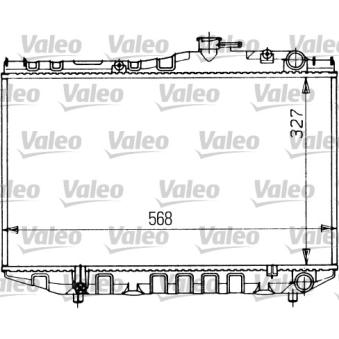 Radiateur, refroidissement du moteur VALEO [730470]