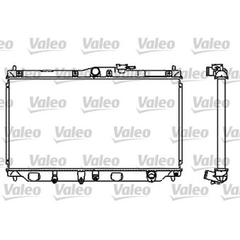 Radiateur, refroidissement du moteur VALEO OEM 19010P45505