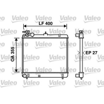 Radiateur, refroidissement du moteur VALEO OEM 2531002100 Radiateur, refroidissement du moteur VALEO OEM 2531002100