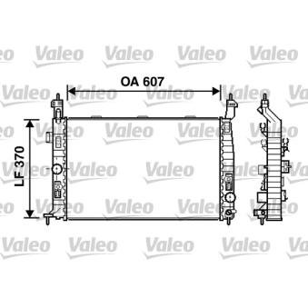 Radiateur, refroidissement du moteur VALEO OEM 1300255