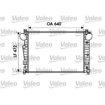 Radiateur, refroidissement du moteur VALEO OEM 2205000103