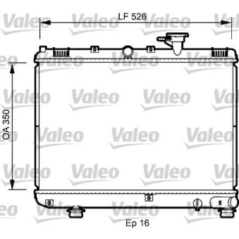 Radiateur, refroidissement du moteur VALEO OEM 0K30C15200B Radiateur, refroidissement du moteur VALEO OEM 0K30C15200B