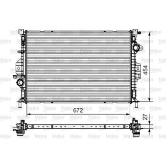 Radiateur, refroidissement du moteur VALEO OEM 36002451