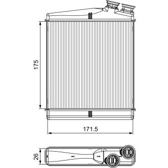 Système de chauffage VALEO 811512 pour VOLVO S80 D4 - 181cv