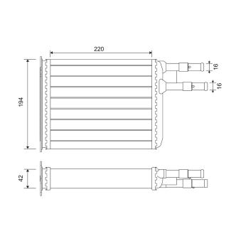 Système de chauffage VALEO OEM 1321309080