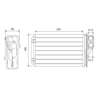 Système de chauffage VALEO 812215