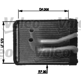 Système de chauffage VALEO OEM 9722738000 Système de chauffage VALEO OEM 9722738000