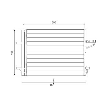 Condenseur, climatisation VALEO [812877]