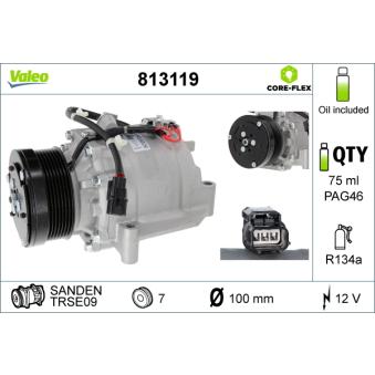 Compresseur, climatisation VALEO [813119]