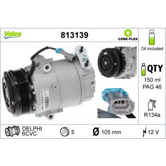 Compresseur, climatisation VALEO OEM 24464151