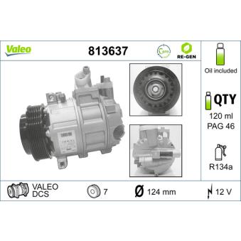 Compresseur, climatisation VALEO OEM A0002309711