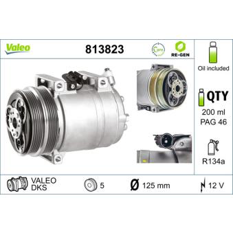 Compresseur, climatisation VALEO OEM 8603656