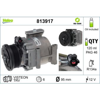 Compresseur, climatisation VALEO OEM 8V5119D629ED