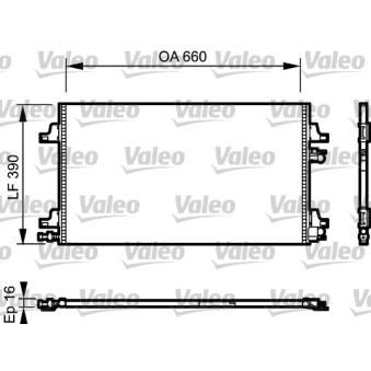 Condenseur, climatisation VALEO OEM 8200332852
