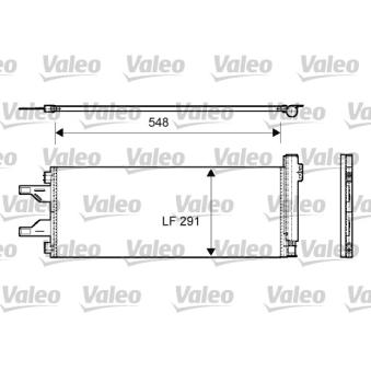 Condenseur, climatisation VALEO OEM 1610115880