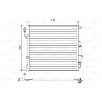Condenseur, climatisation VALEO OEM LR015555
