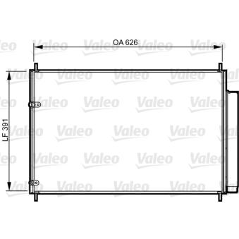 Condenseur, climatisation VALEO OEM 8845002280