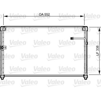 Condenseur, climatisation VALEO [814251]