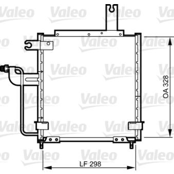 Condenseur, climatisation VALEO 814258