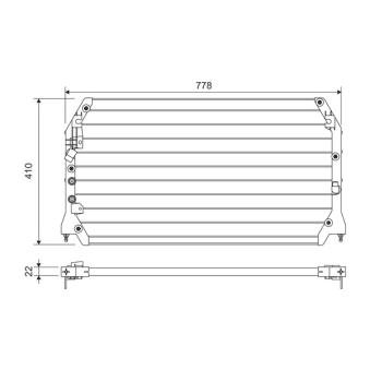 Condenseur, climatisation VALEO [814283]