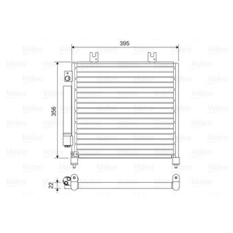 Condenseur, climatisation VALEO 814437
