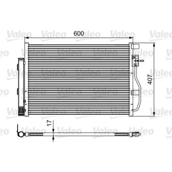 Condenseur, climatisation VALEO [814478]