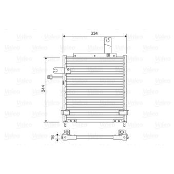 Condenseur, climatisation VALEO 814482