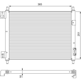 Condenseur, climatisation VALEO [815092]