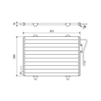 Condenseur, climatisation VALEO OEM 8671017596