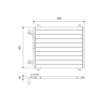 Condenseur, climatisation VALEO 817570
